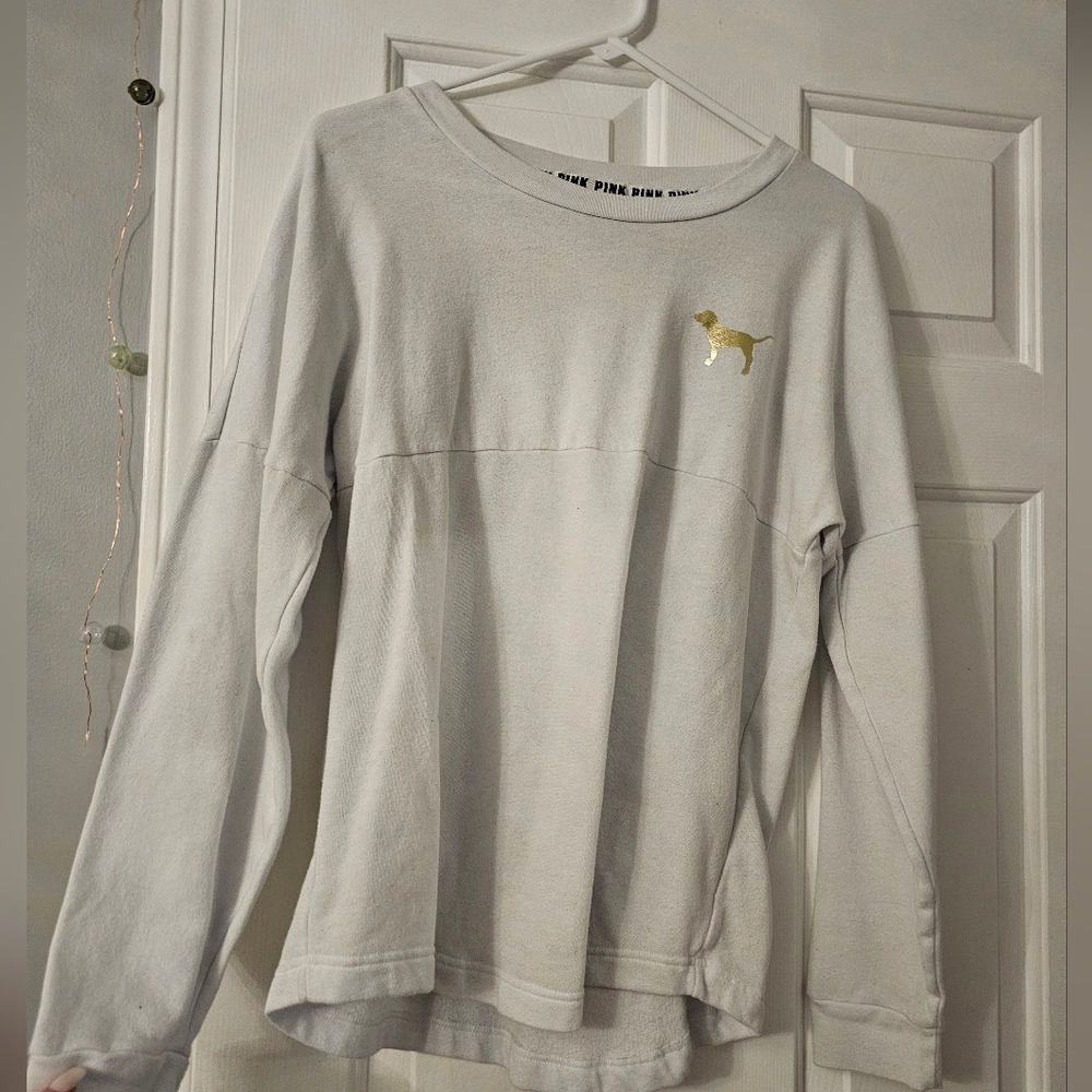 Pink long sleeve shirt